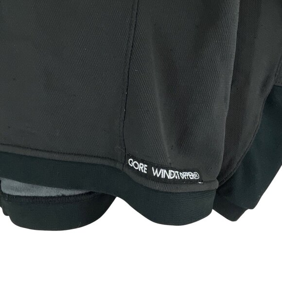 Mountain Hardwear Womens Gore Windstopper Jacket M Black 1/4 Zip Hiking Camping - Picture 4 of 8